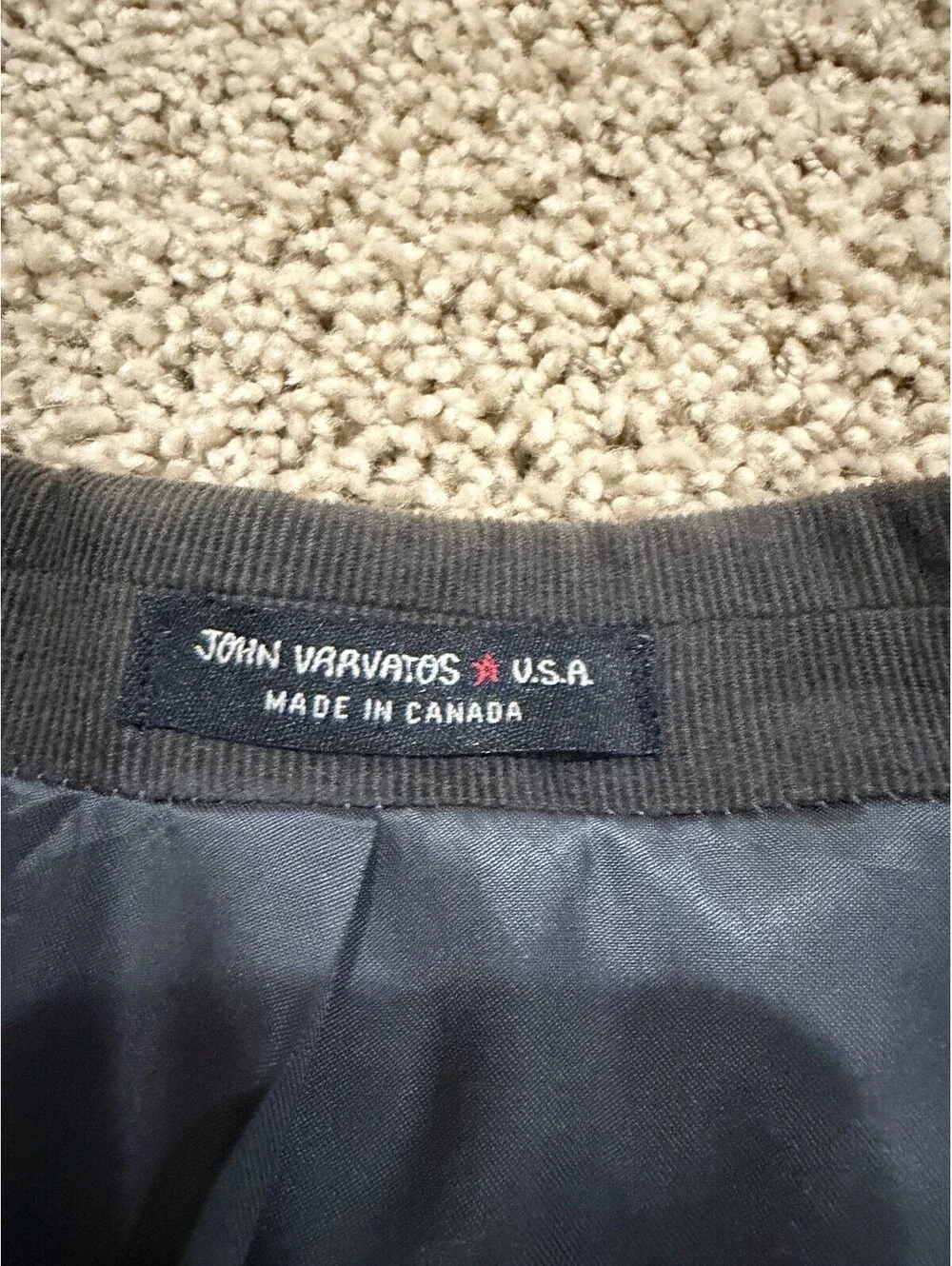 John Varvatos men's tailored blazer Sport Coat Jacket 44R Brownish Greenish